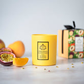 Peach and Passion Fruit Candle  Made with Vegetable Wax (180gr)